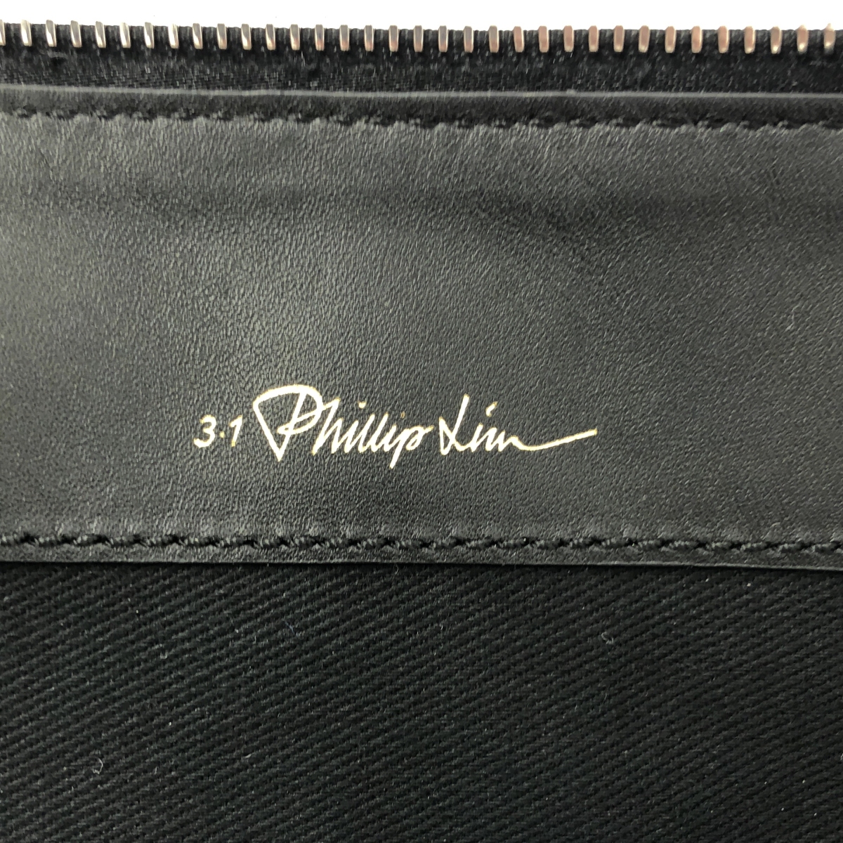 3.1 Phillip Lim / スリーワンフィリップリム MINUTE COSMETIC ZIP 2トーン クラッチバッグ