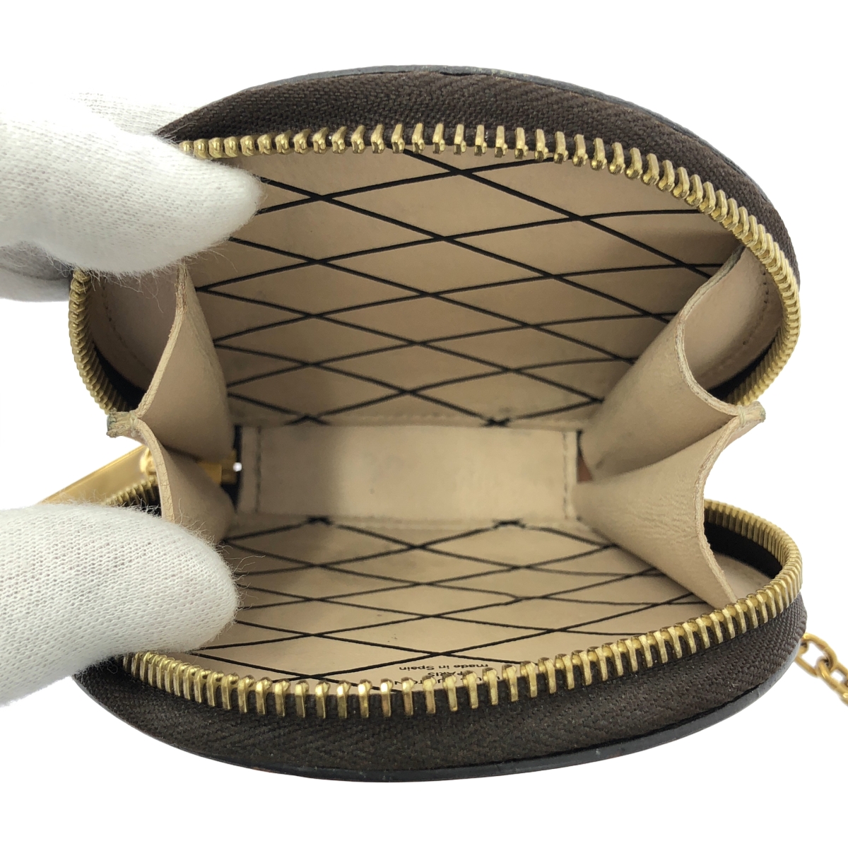 Louis Vuitton / ルイヴィトン M63886 / マイクロ･ボワット･シャポー レザー コインケース ポーチ