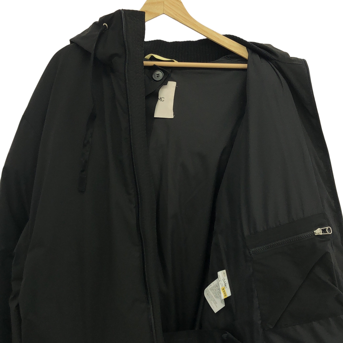 OAMC / オーエーエムシー Lithium Jacket / オーバーサイズ ロゴ ダウンジャケット フーディ