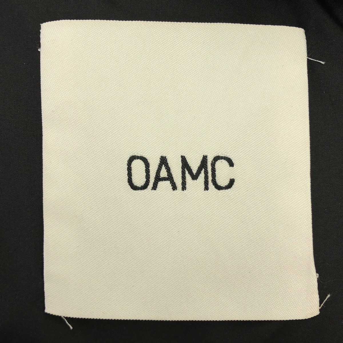 OAMC / オーエーエムシー Lithium Jacket / オーバーサイズ ロゴ ダウンジャケット フーディ