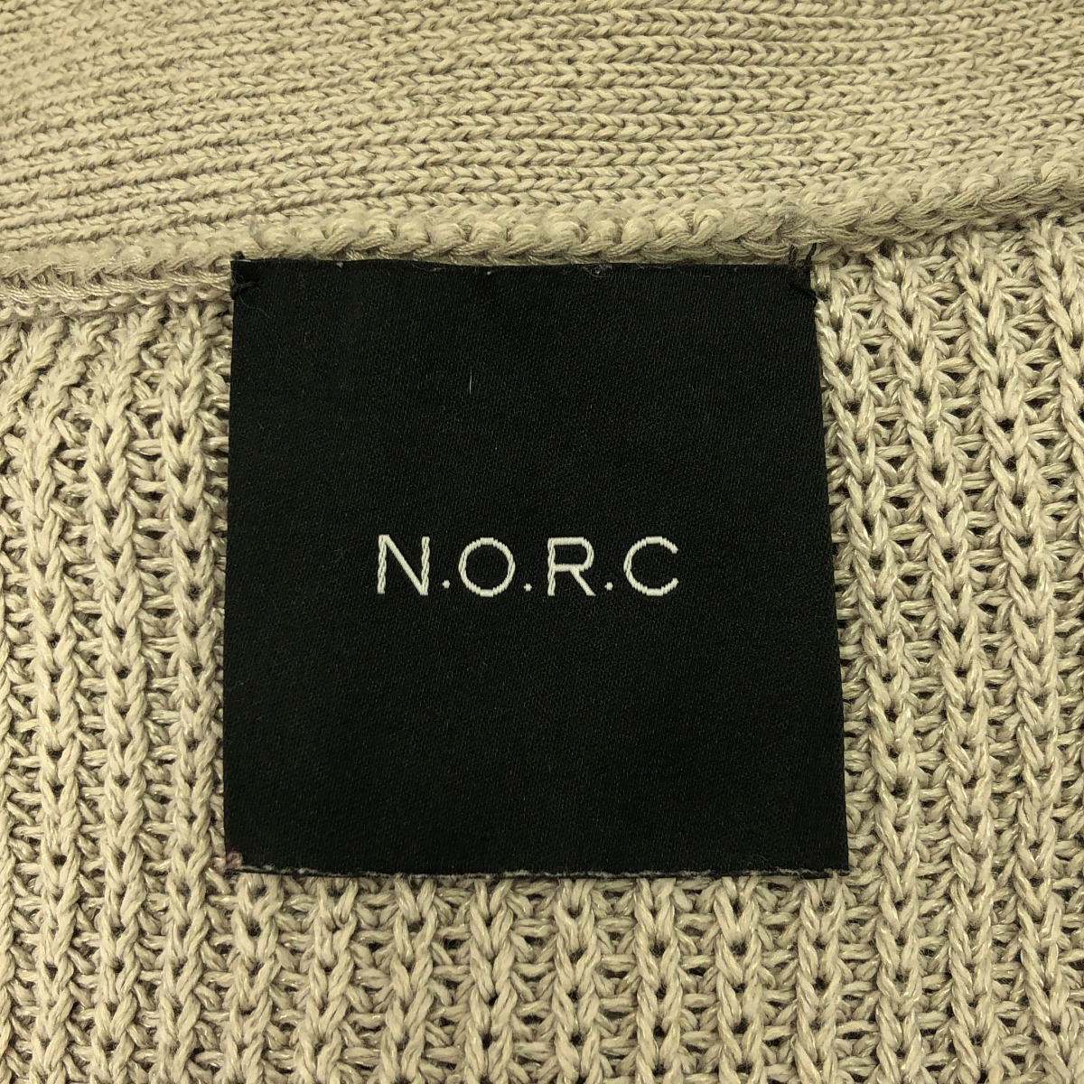 その他 片畦ニットVネックカーディガン