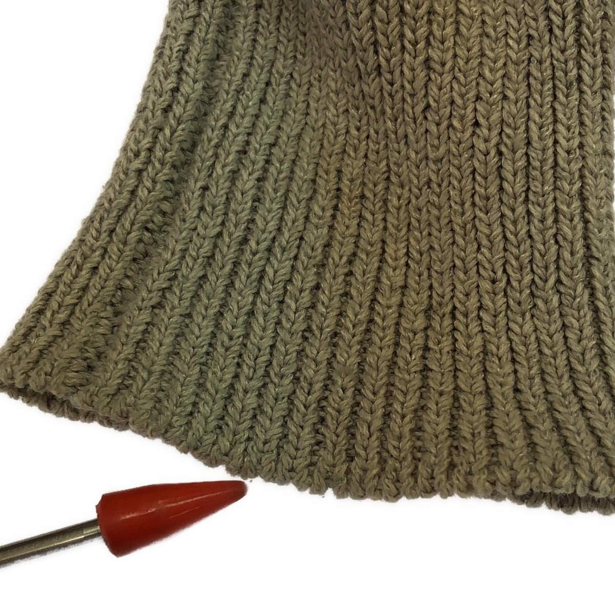 その他 片畦ニットVネックカーディガン