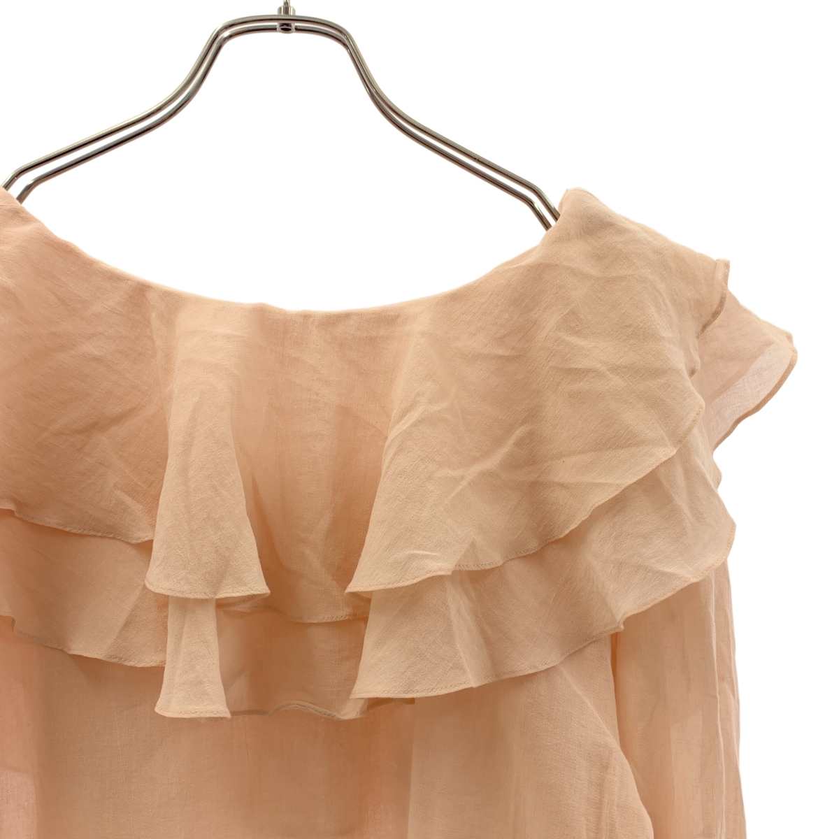 Whim Gazette / ウィムガゼット 2WAYフリルブラウス