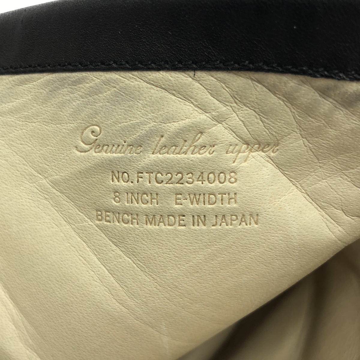 foot the coacher / フットザコーチャー OBLIQUE FRONT ZIP (HARDNESS 50 SOLE) オブリークフロントジップ レザー ブーツ