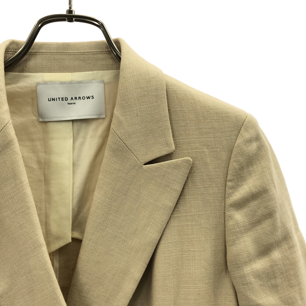 UNITED ARROWS / ユナイテッドアローズ リネン ダブルブレスト テーラードジャケット