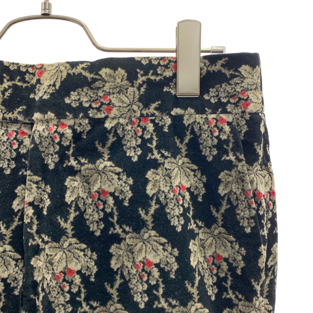 COMME des GARCONS / コムデギャルソン 特殊加工 総柄 ストレート パンツ