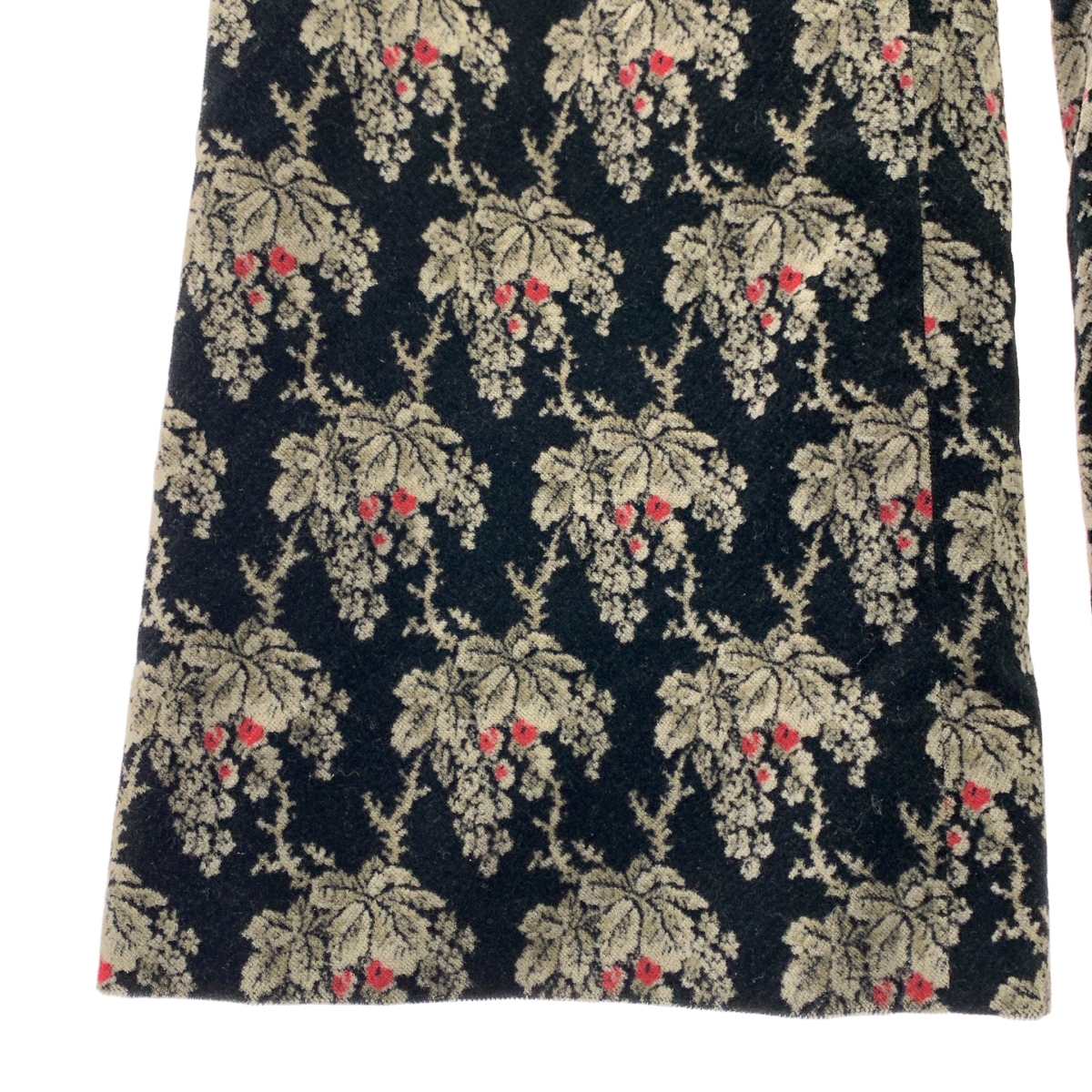 COMME des GARCONS / コムデギャルソン 特殊加工 総柄 ストレート パンツ