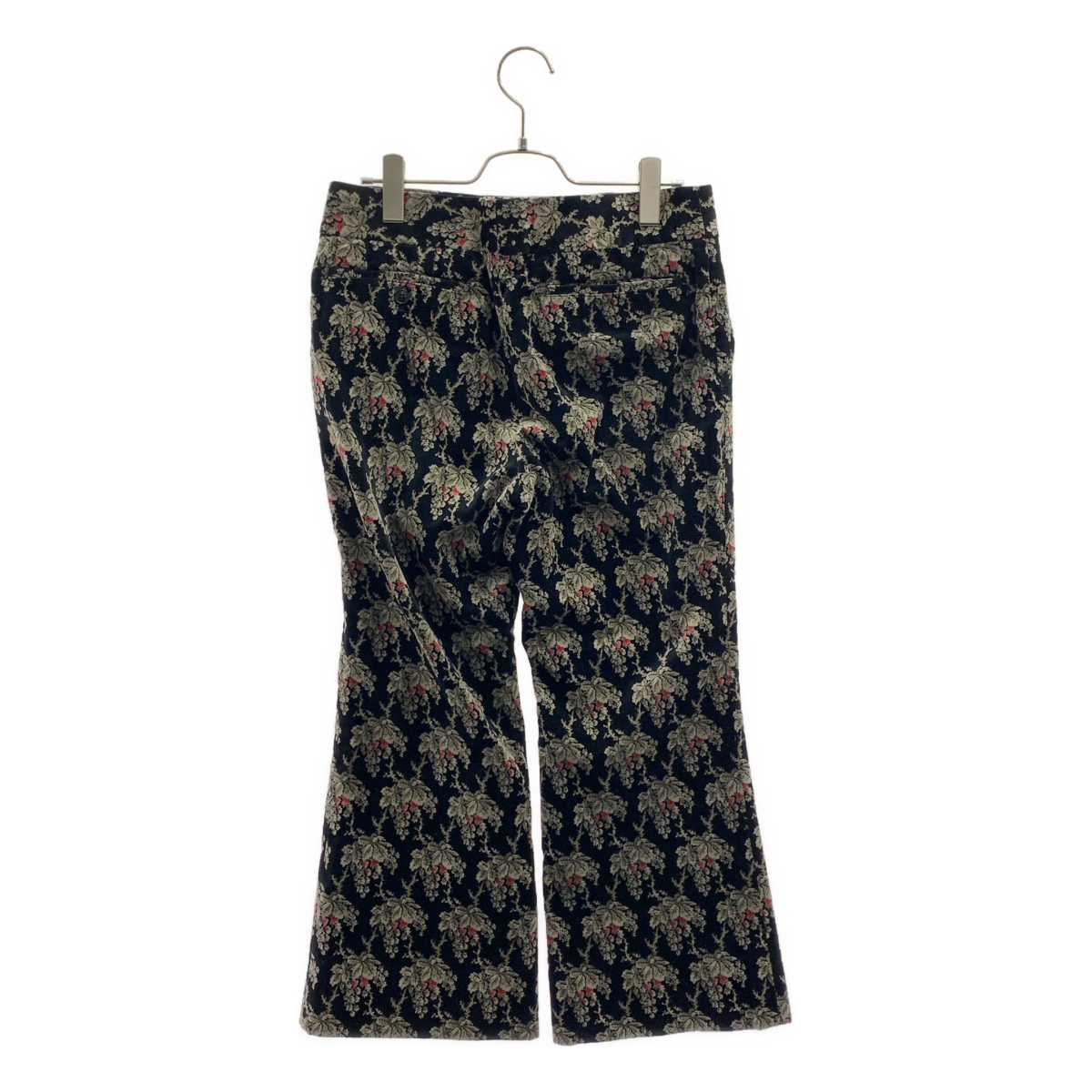 COMME des GARCONS / コムデギャルソン 特殊加工 総柄 ストレート パンツ