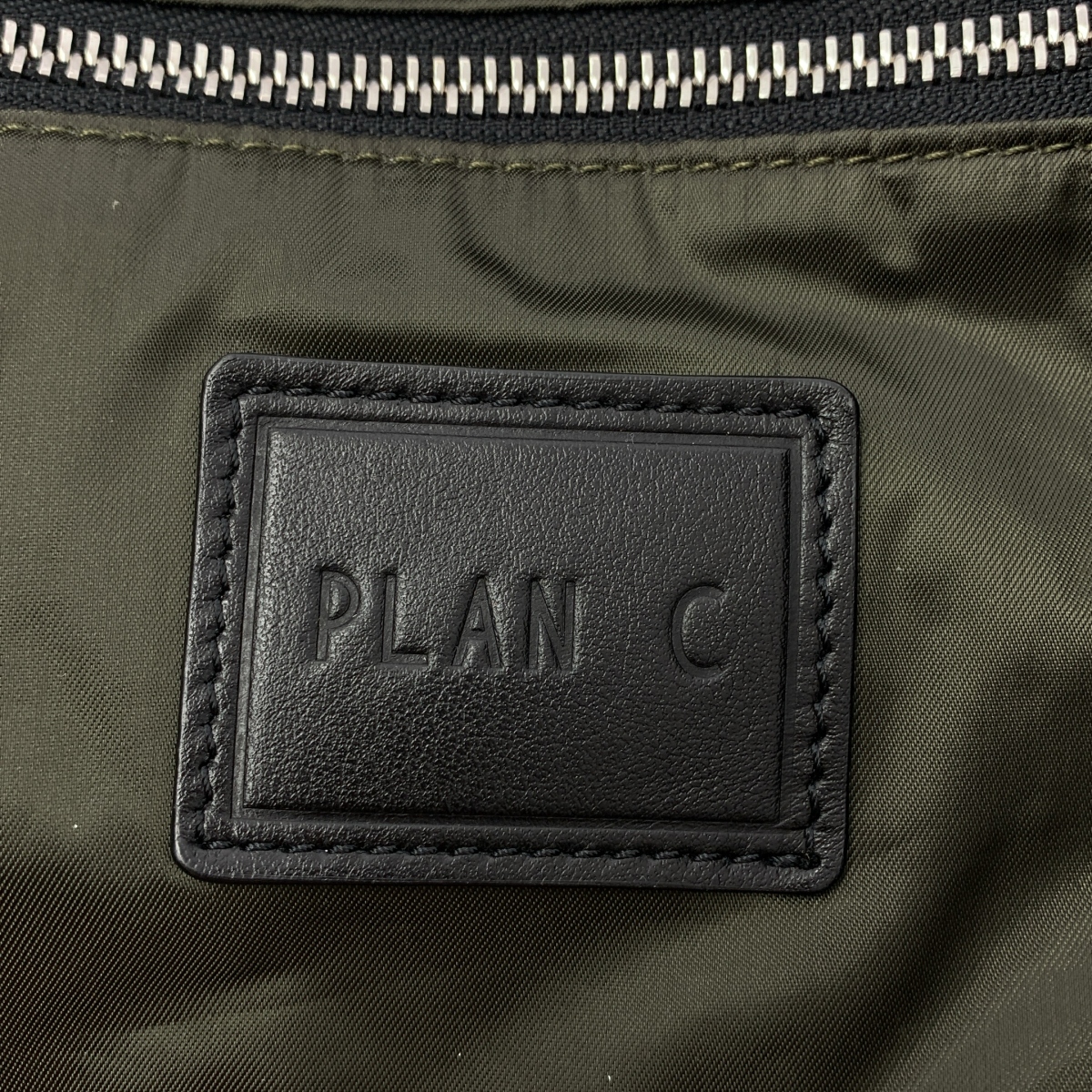 Plan C / プランシー キルティング ドローストリング 巾着 ショルダーバッグ
