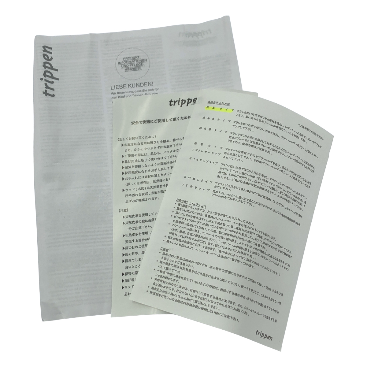 trippen / トリッペン VANE-WAW レザー トング サンダル