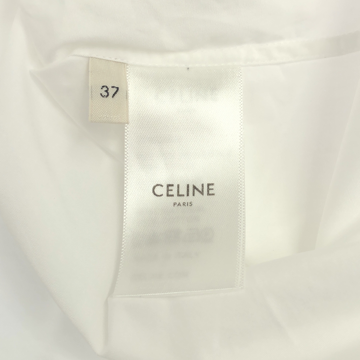 CELINE / セリーヌ コットンポプリン 長袖 シャツ