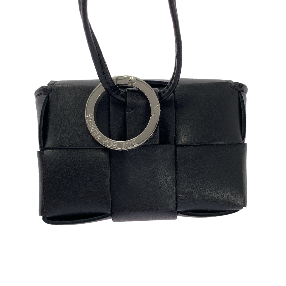 BOTTEGA VENETA / ボッテガヴェネタ カセット レザー ネックストラップ AirPods ケース