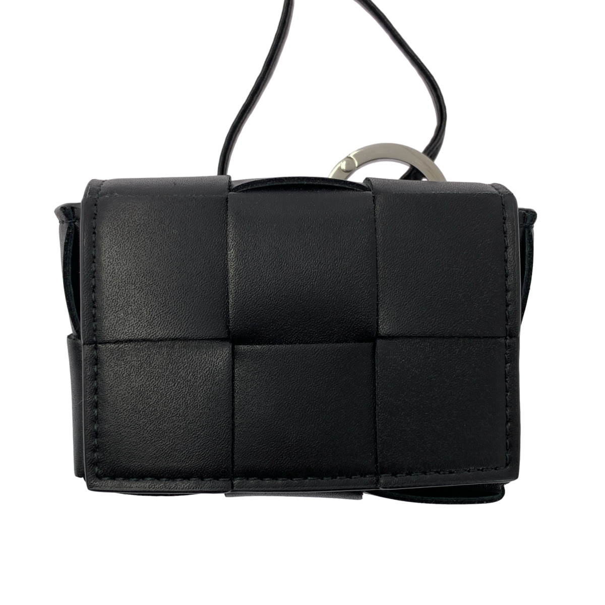 BOTTEGA VENETA / ボッテガヴェネタ カセット レザー ネックストラップ AirPods ケース