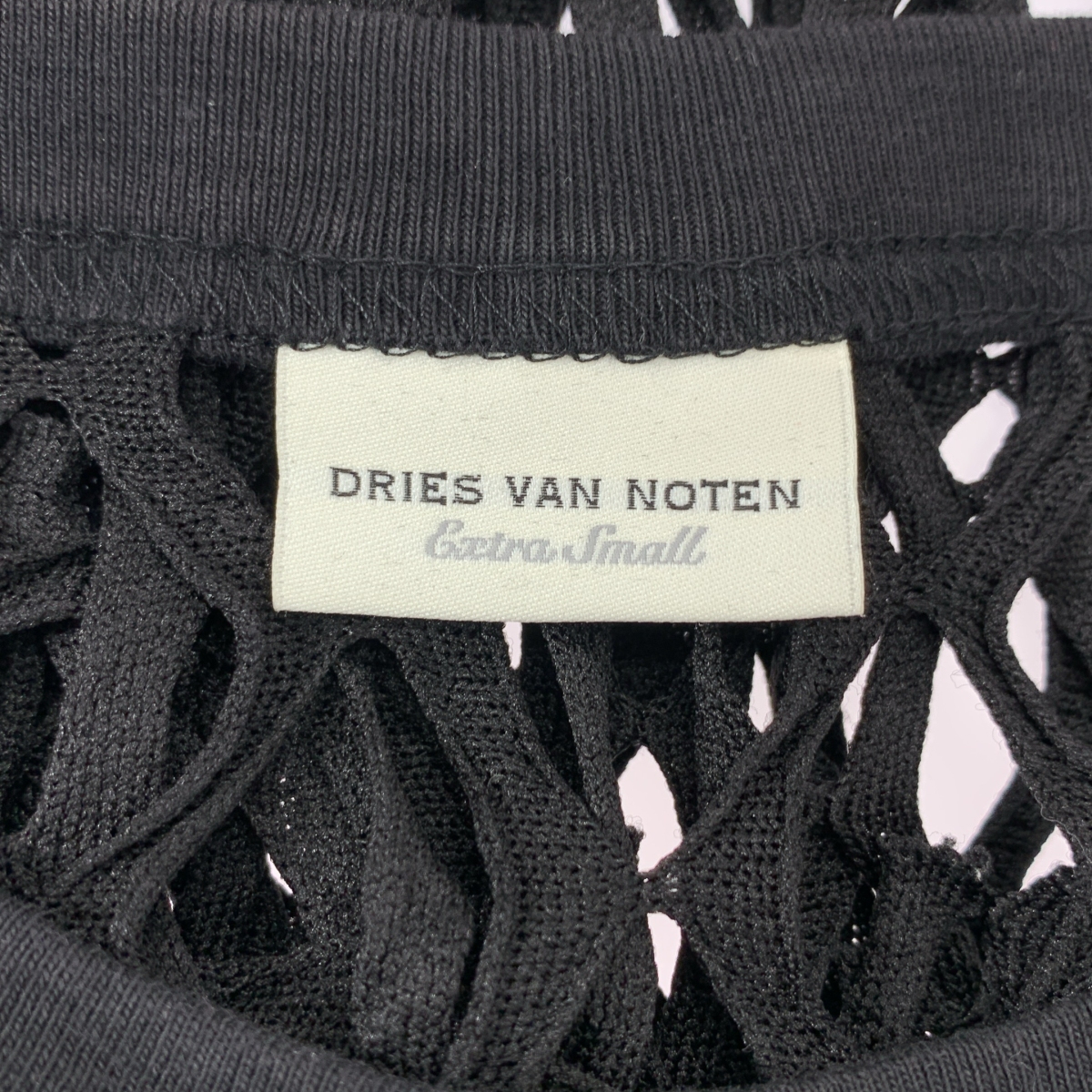 DRIES VAN NOTEN / ドリスヴァンノッテン 半袖 メッシュ トップス