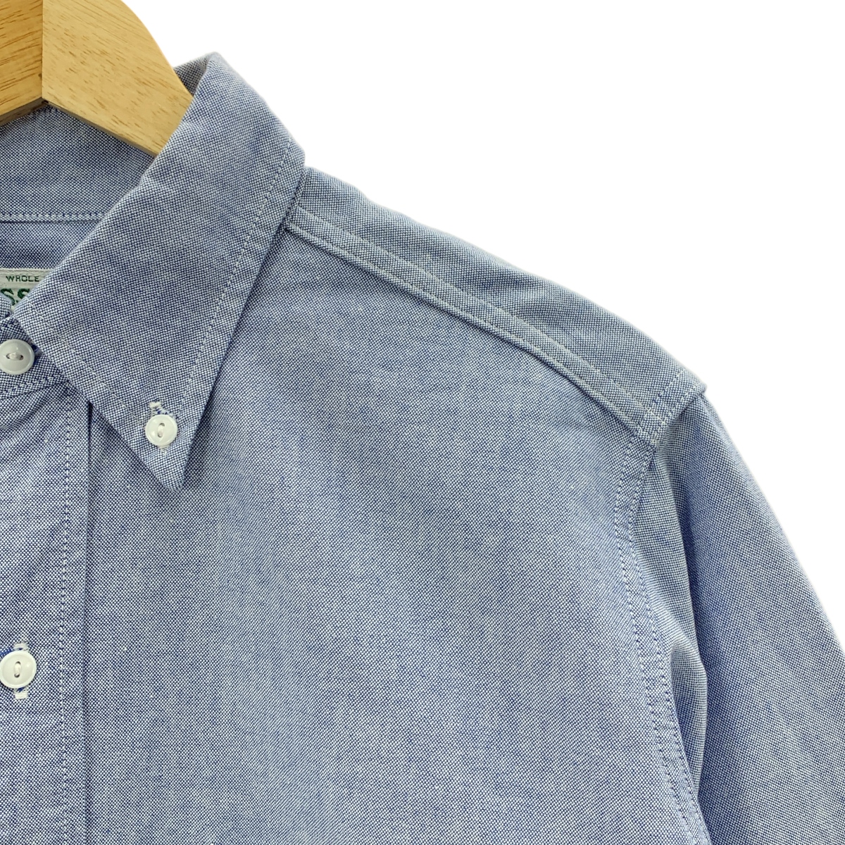 SASSAFRAS / ササフラス Green Thumb Shirt オックスフォード グリーンサム ボタンダウンシャツ