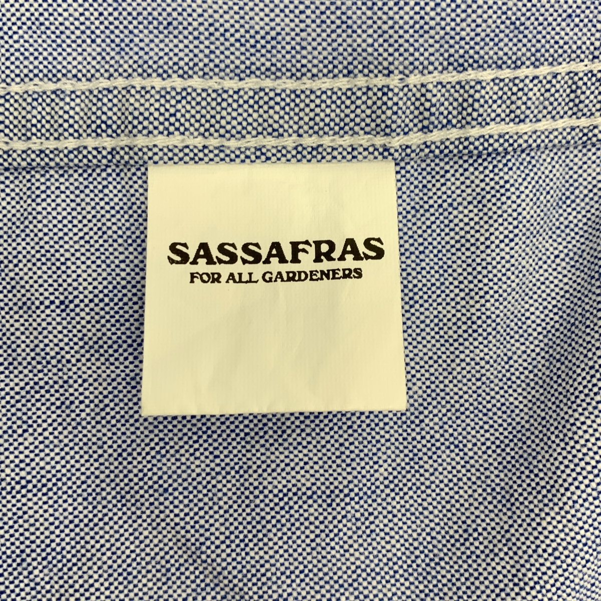 SASSAFRAS / ササフラス Green Thumb Shirt オックスフォード グリーンサム ボタンダウンシャツ