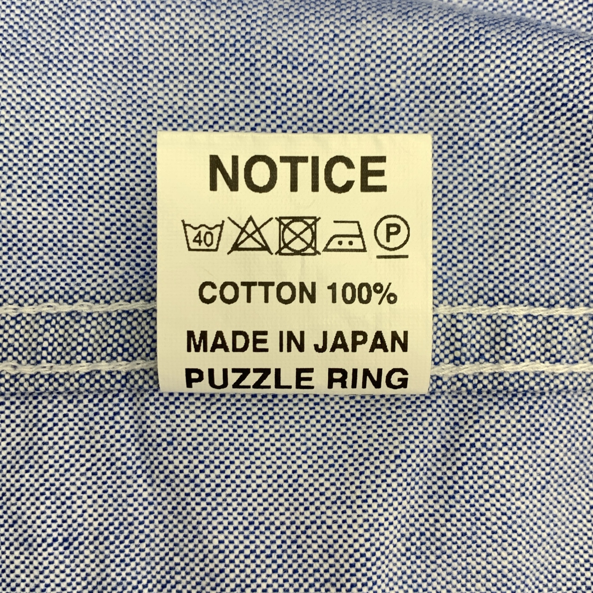 SASSAFRAS / ササフラス Green Thumb Shirt オックスフォード グリーンサム ボタンダウンシャツ