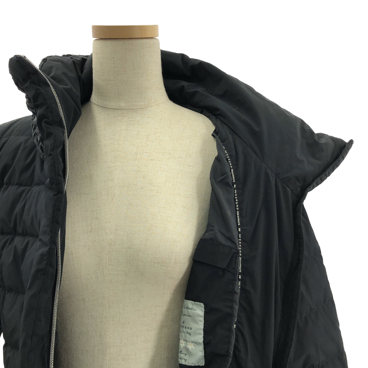 WEEKEND MAX MARA / ウィークエンドマックスマーラ カットワーク スタンドカラー ダウン コート