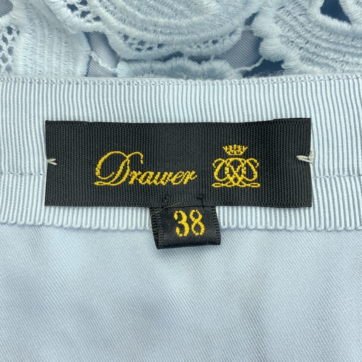 Drawer / ドゥロワー レース ラップスカート