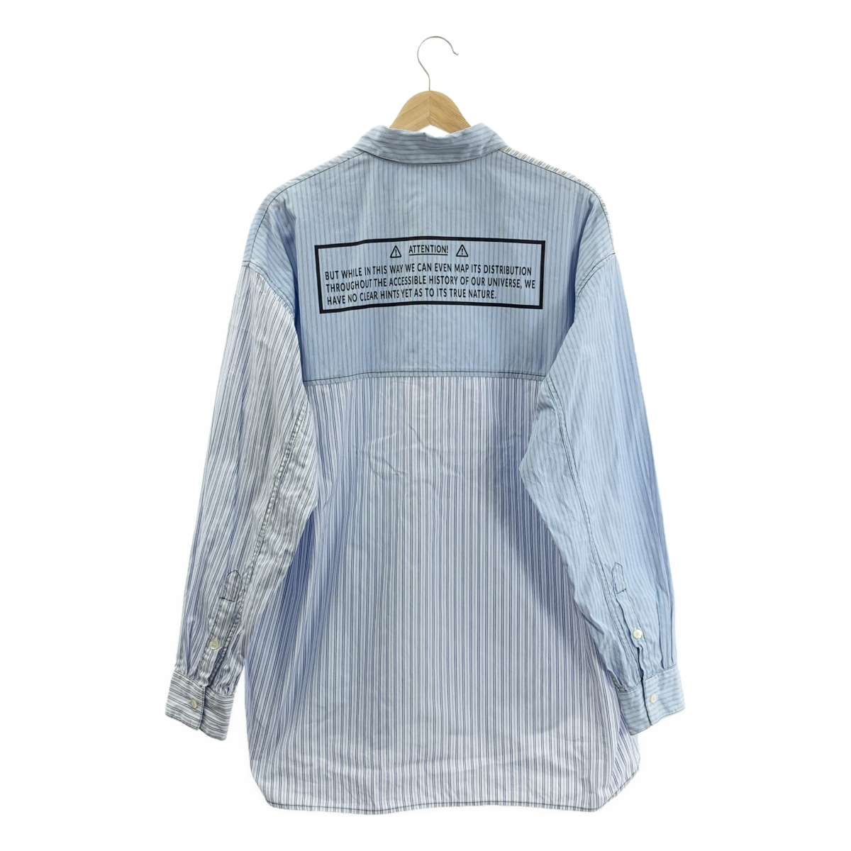 JieDa / ジエダ CRAZY SWITCHING SHIRT ストライプ クレイジー スイッチングシャツ