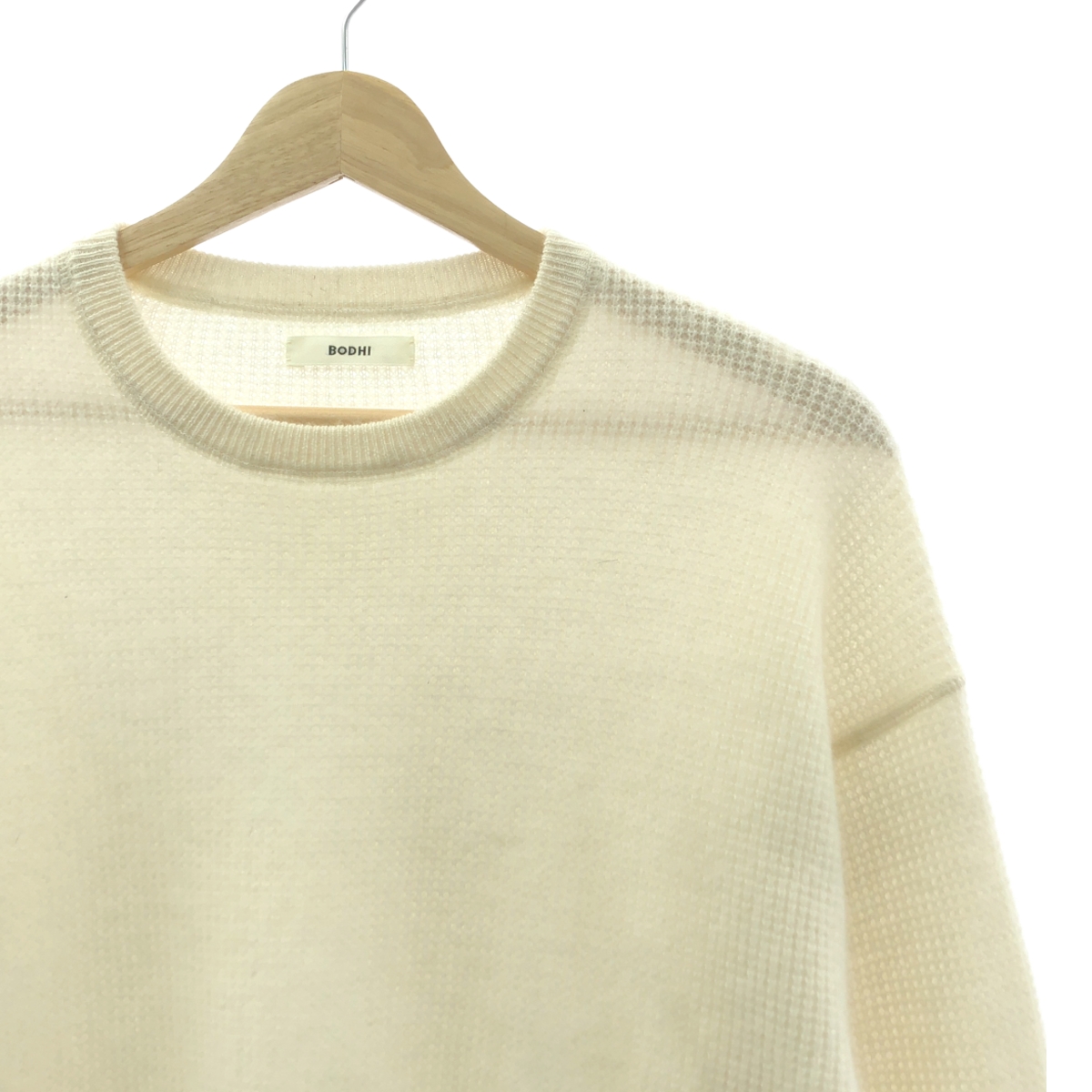 BODHI / ボーディ CASHMERE WAFFLE THERMAL カシミヤ ワッフル サーマル ニット