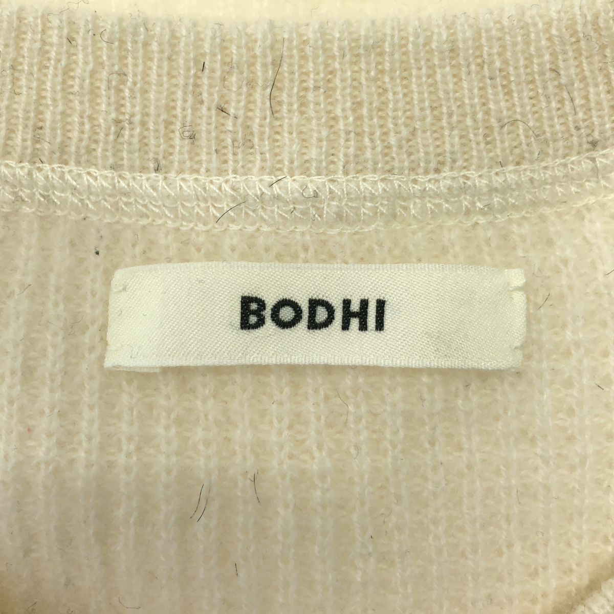 BODHI / ボーディ CASHMERE WAFFLE THERMAL カシミヤ ワッフル サーマル ニット