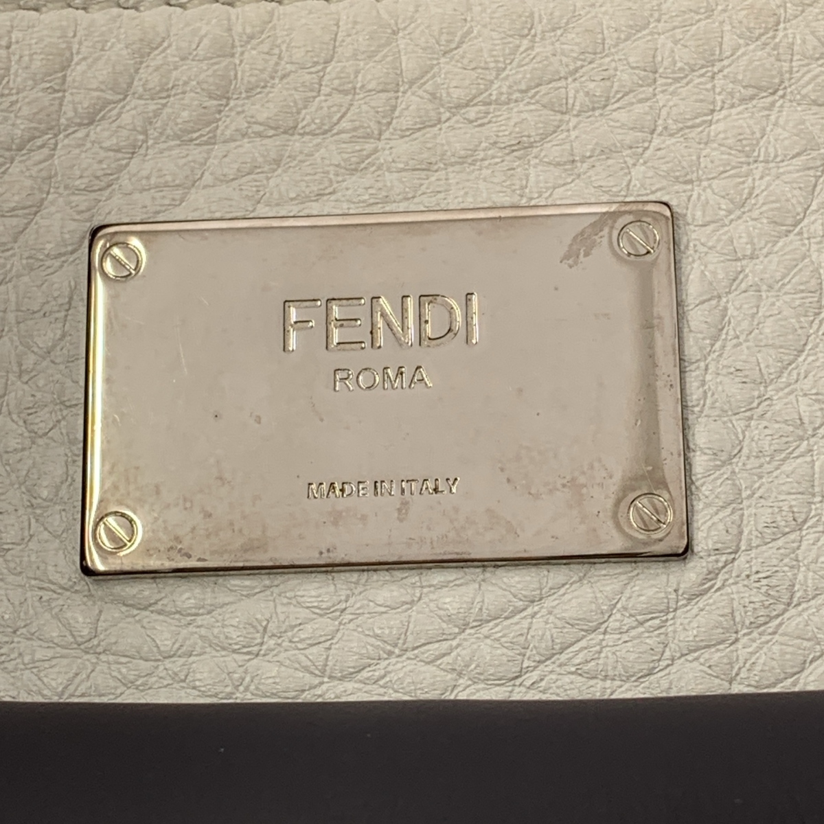 FENDI / フェンディ ピーカブー エックスライト フィット 2way レザー トートバッグ