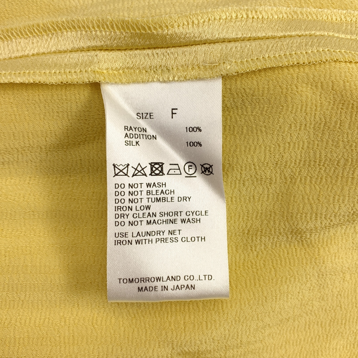 その他 レーヨン サテン ボウタイ ブラウス