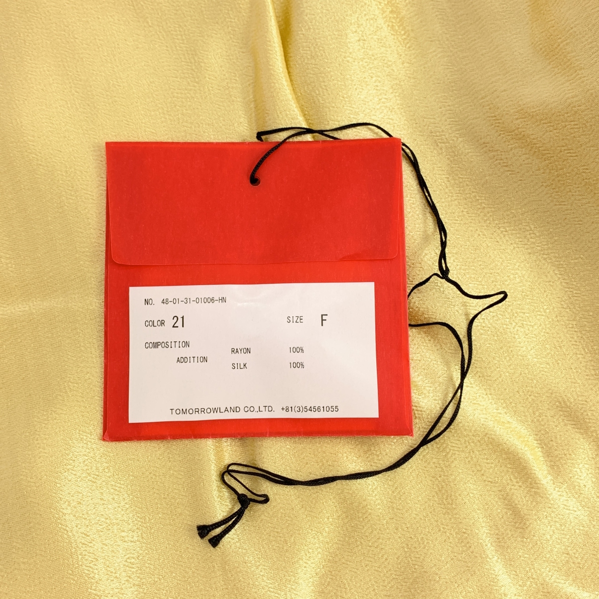 その他 レーヨン サテン ボウタイ ブラウス