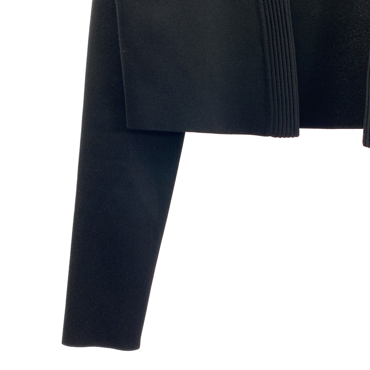 Rene / ルネ リボン装飾 ボタンレス ニットカーディガン