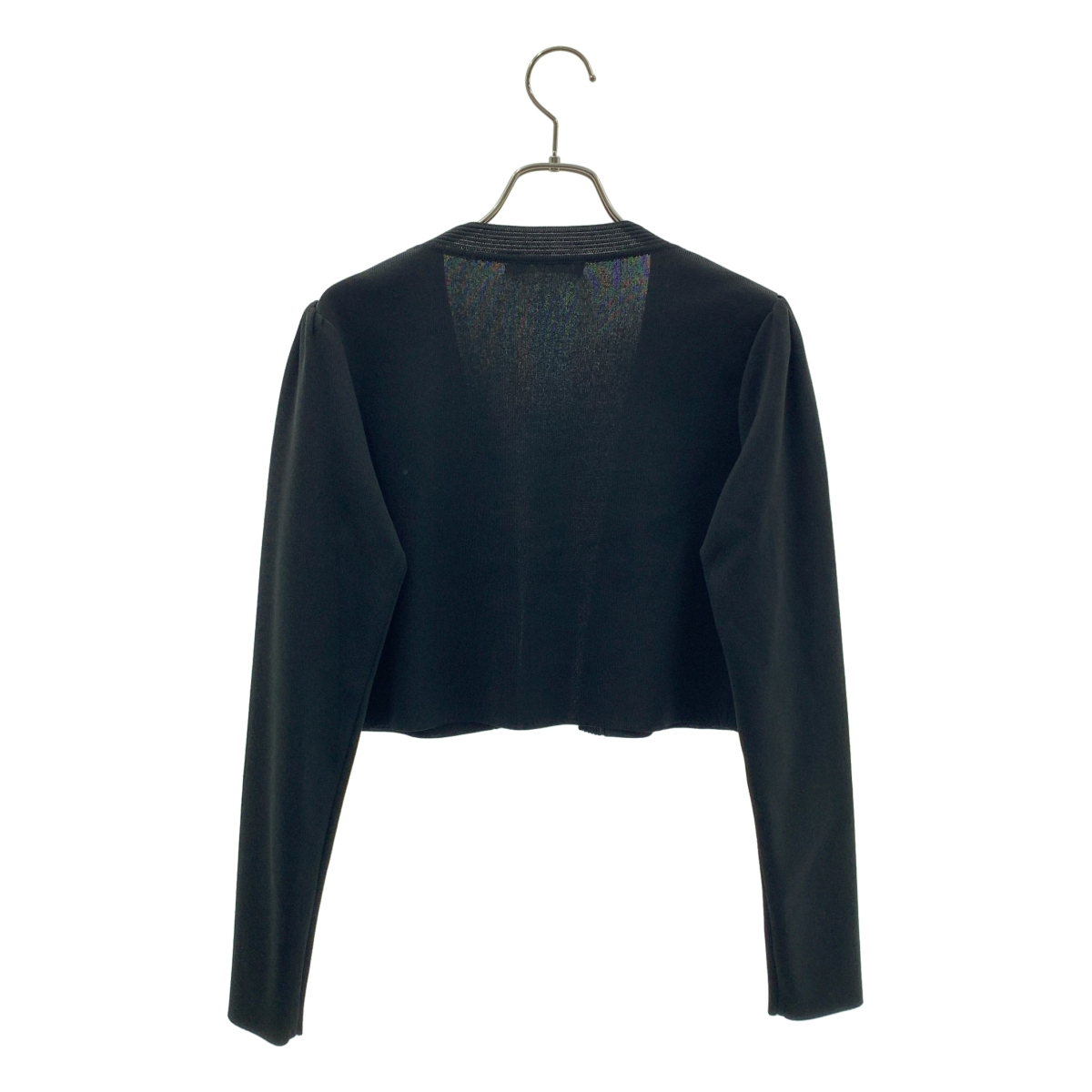 Rene / ルネ リボン装飾 ボタンレス ニットカーディガン