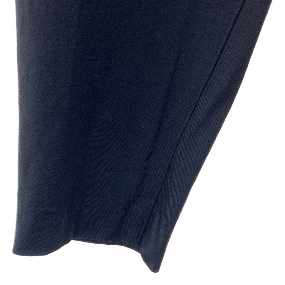 YOHJI YAMAMOTO POUR HOMME / ヨウジヤマモトプールオム ニーデザイン ストレッチウール テーパードパンツ