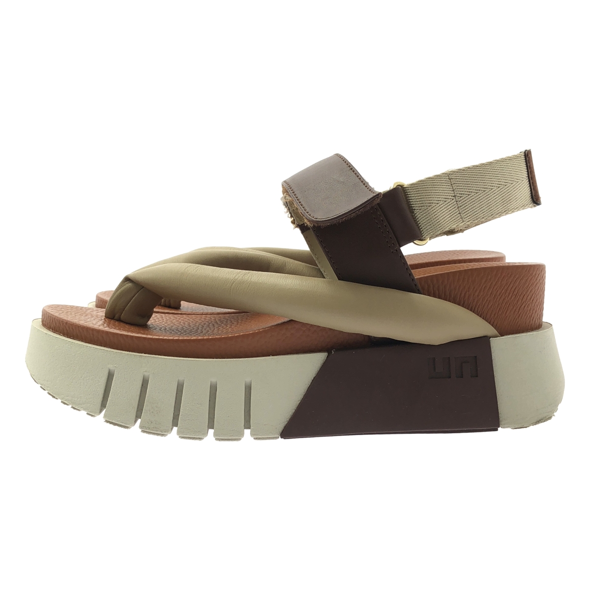 UNITED NUDE / ユナイテッドヌード DELTA TONG デルタトング / アンクルストラップ レザー トング サンダル
