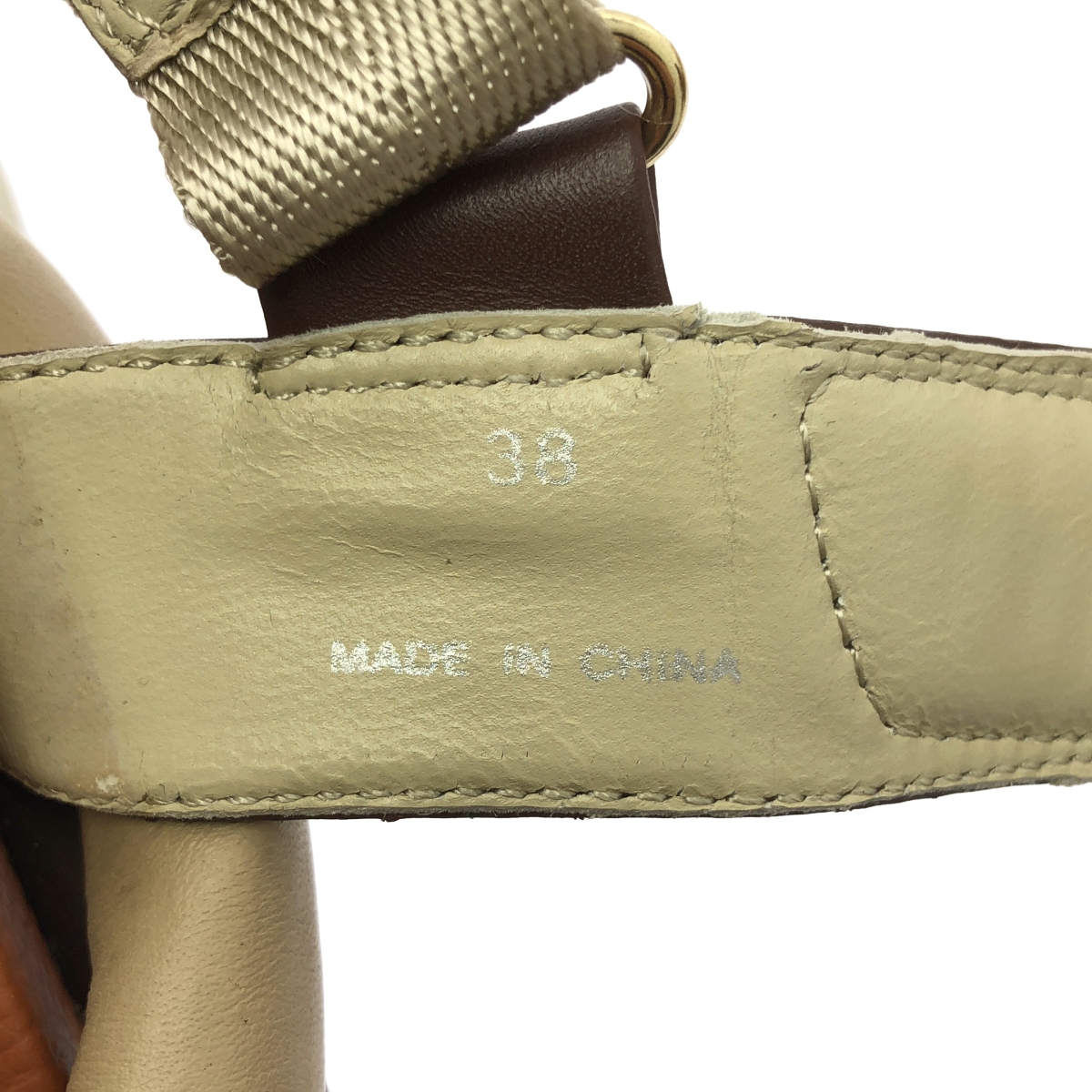 UNITED NUDE / ユナイテッドヌード DELTA TONG デルタトング / アンクルストラップ レザー トング サンダル