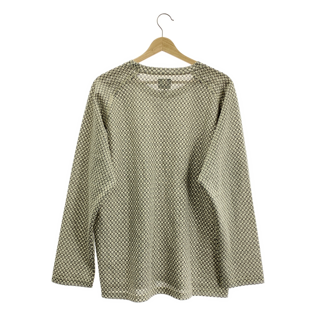 Needles / ニードルス L/S U-Neck Tee - R/PE Russell / パピヨン ニット カットソー