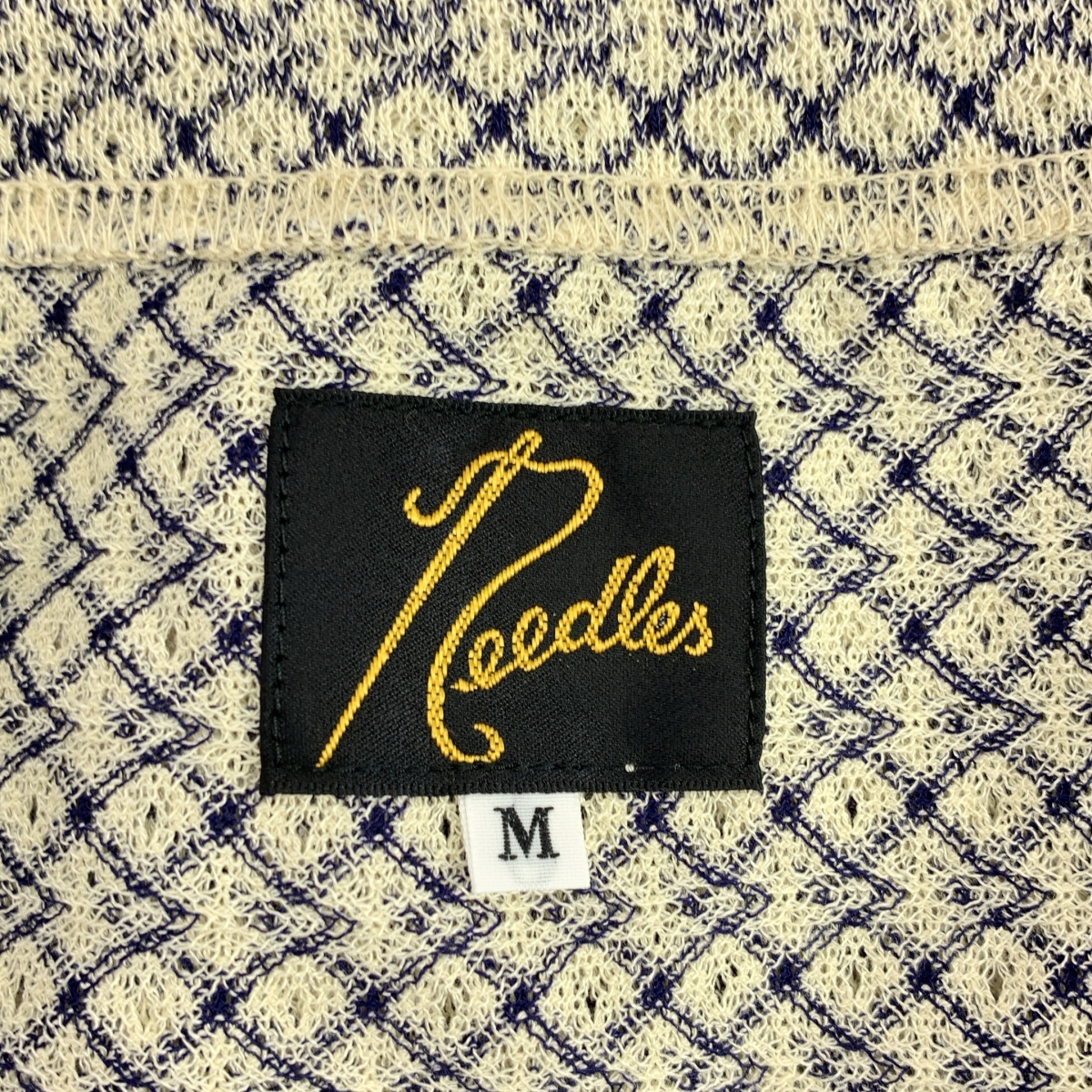 Needles / ニードルス L/S U-Neck Tee - R/PE Russell / パピヨン ニット カットソー