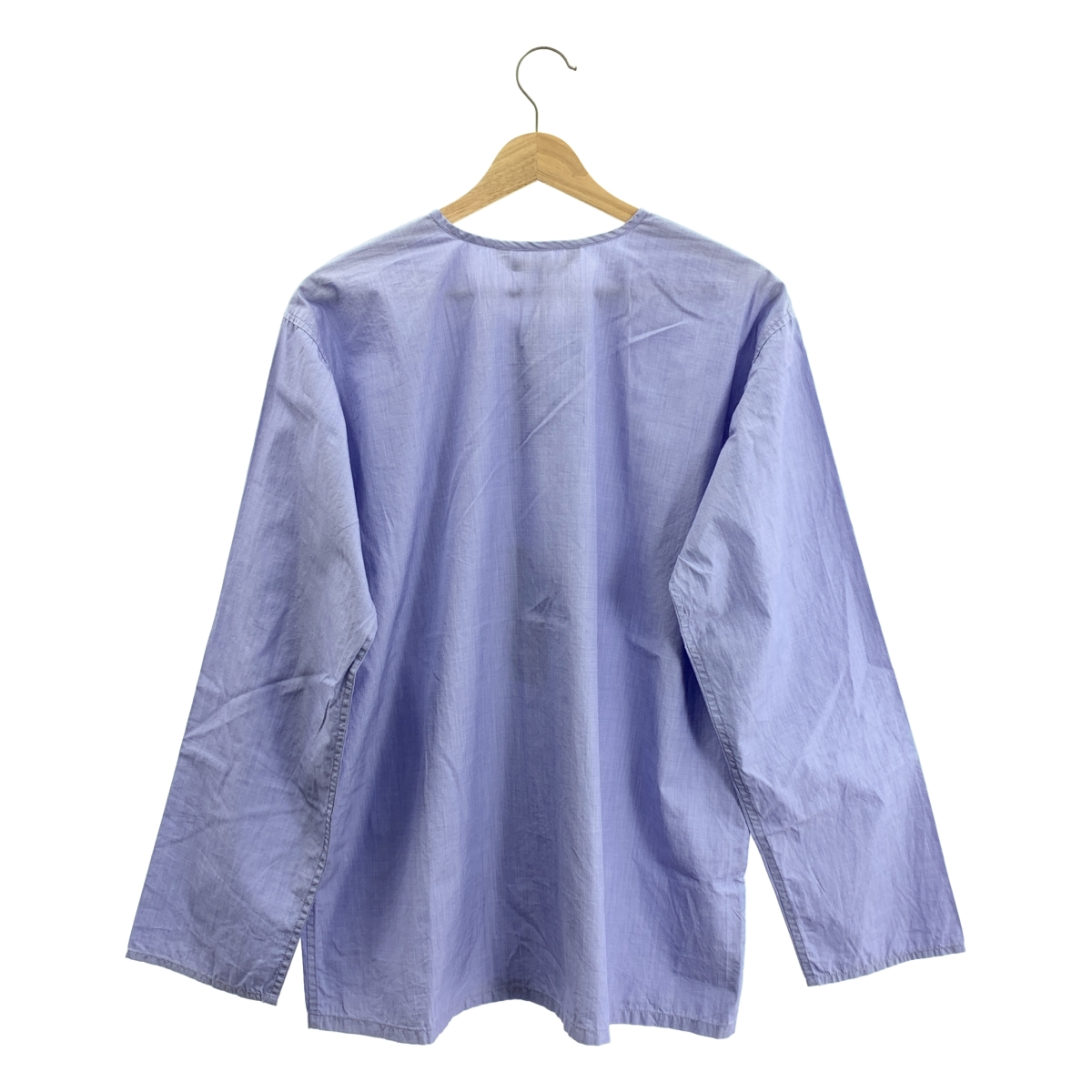 Paul Harnden / ポールハーデン W.Shirt & collar ヘンリーネック プルオーバーシャツ