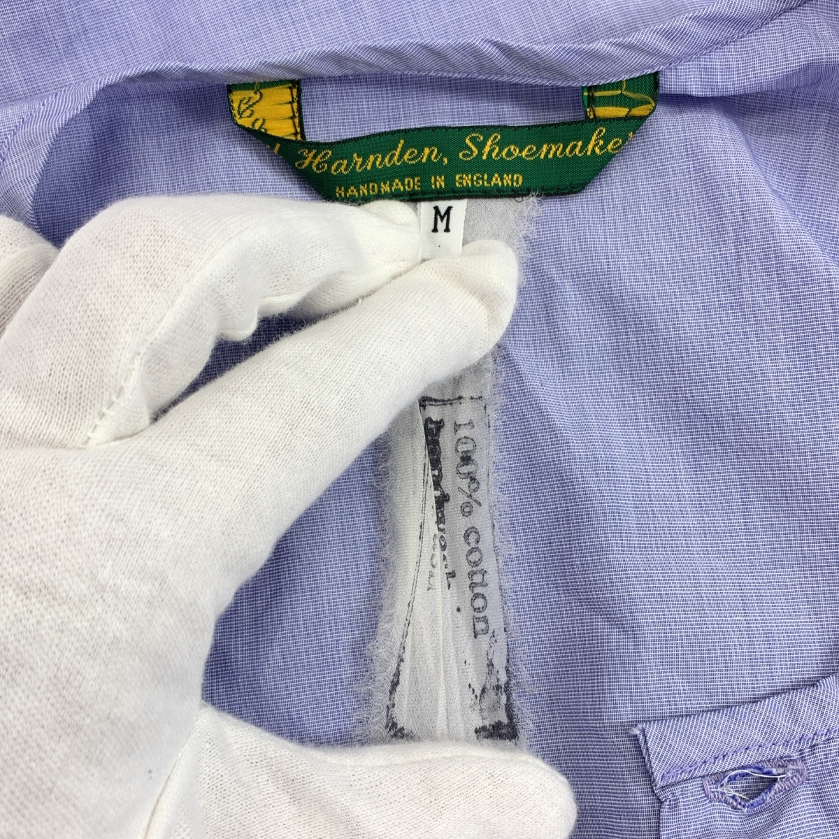 Paul Harnden / ポールハーデン W.Shirt & collar ヘンリーネック プルオーバーシャツ