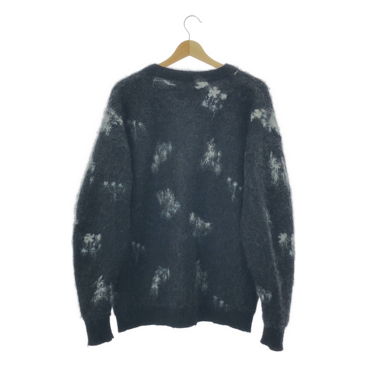 Mame Kurogouchi / マメクロゴウチ 伊勢丹別注 Wool Mohair Floral Knitted Cardigan ウールモヘヤ フローラル ニットカーディガン