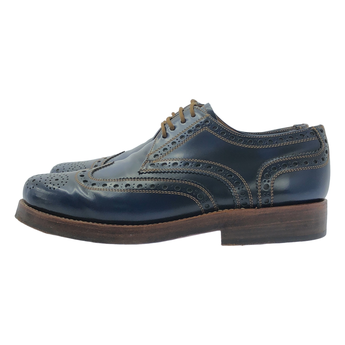 JUNYA WATANABE COMME des GARCONS MAN / ジュンヤワタナベコムデギャルソンマン ×HEINRICH DINKELACKER ハインリッヒディンケラッカー / ウィングメダリオンチップ レザーシューズ