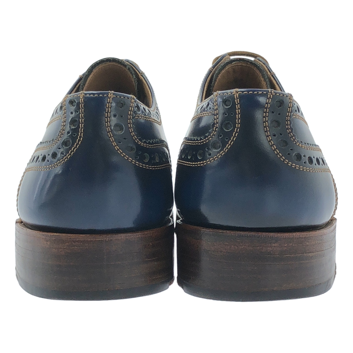 JUNYA WATANABE COMME des GARCONS MAN / ジュンヤワタナベコムデギャルソンマン ×HEINRICH DINKELACKER ハインリッヒディンケラッカー / ウィングメダリオンチップ レザーシューズ