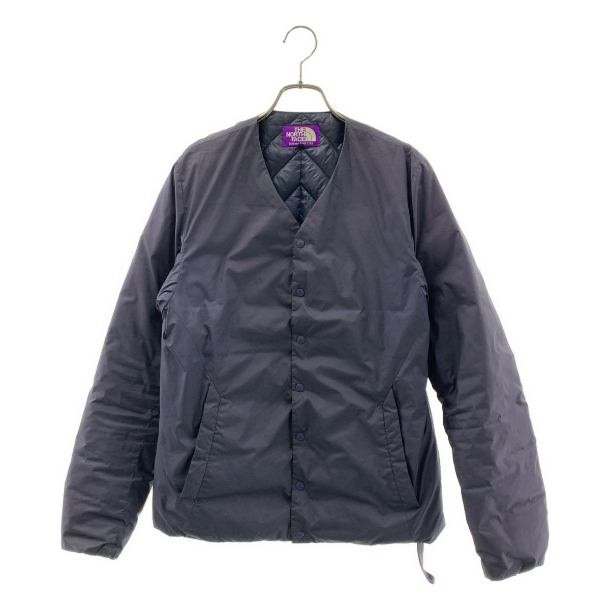 ND2958N Down Cardigan ノーカラー Vネック ダウン カーディガン