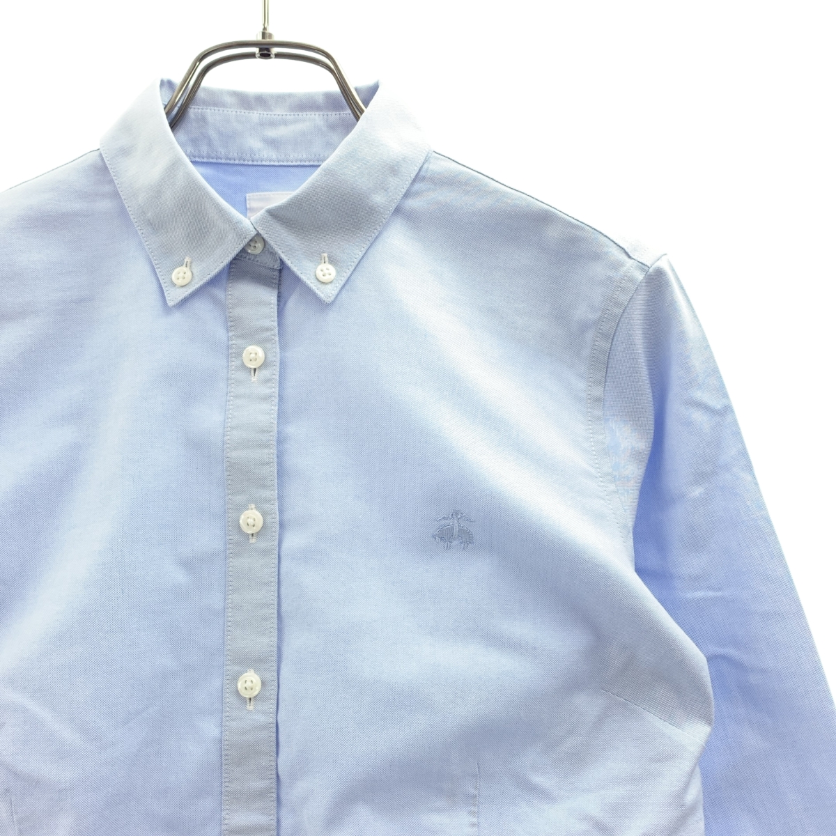その他 ワンポイントロゴ ボタンダウン シャツ ブラウス