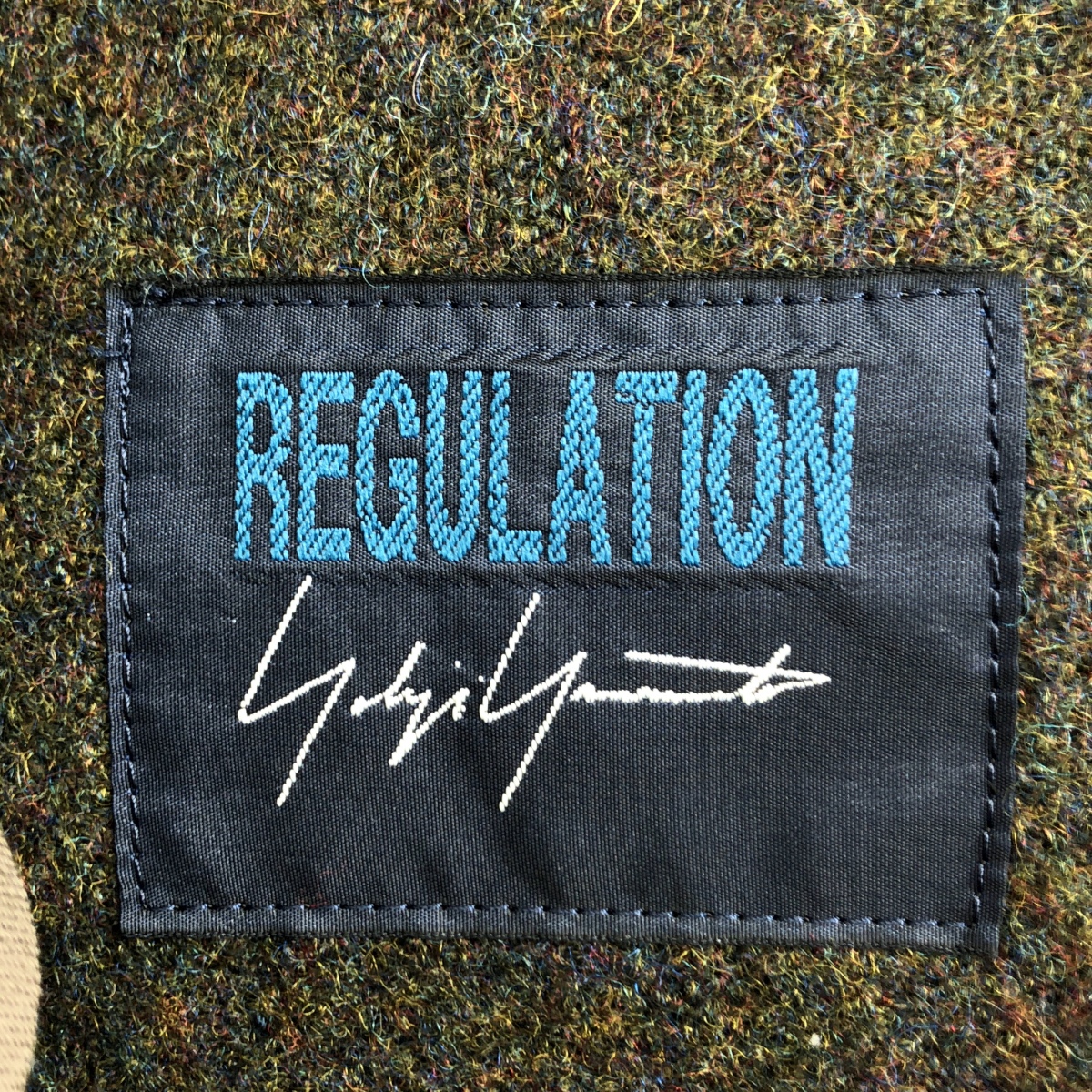 REGULATION Yohji Yamamoto / レギュレーションヨウジヤマモト ウール ツイード ワイドパンツ