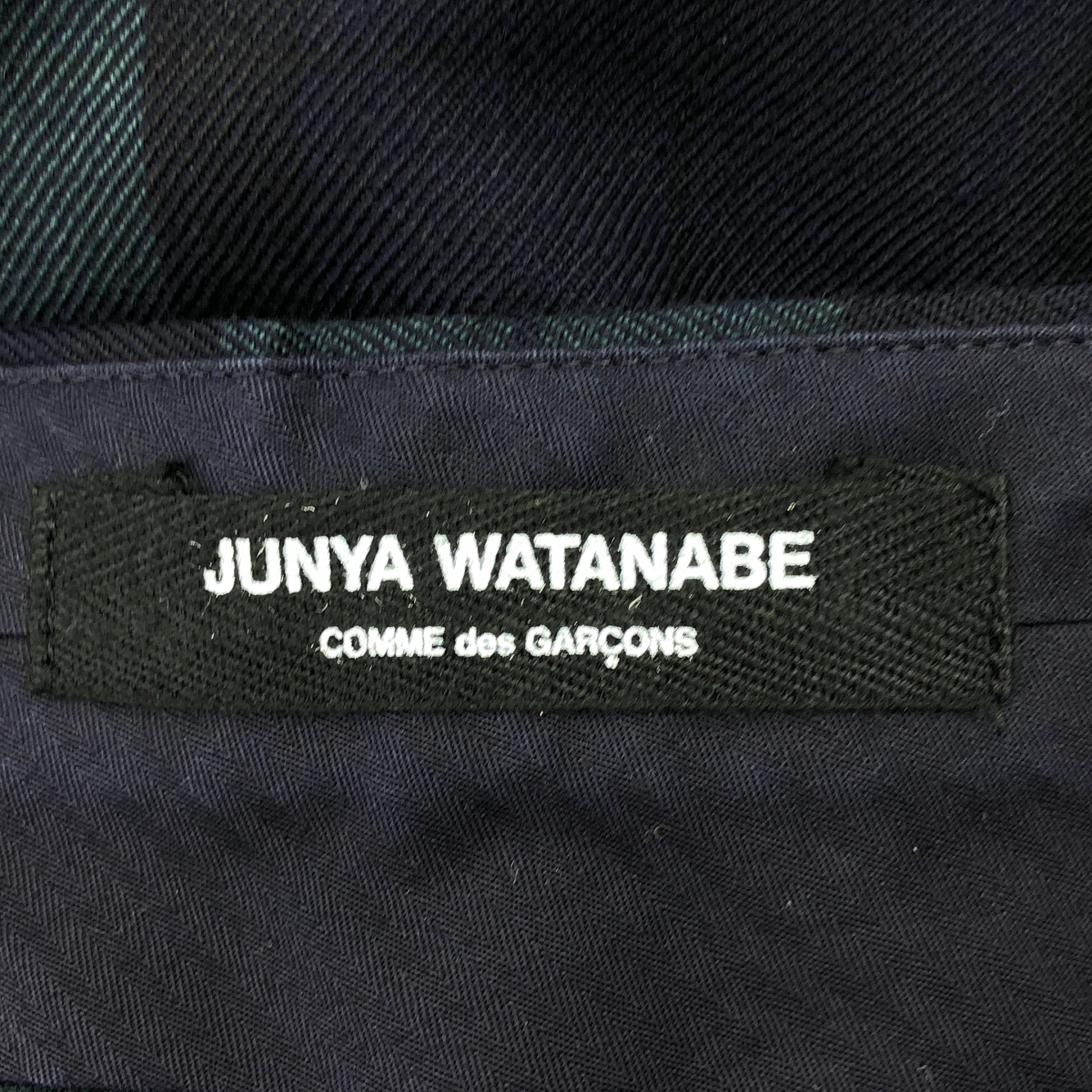 JUNYA WATANABE COMME des GARCONS / ジュンヤワタナベ チェック ワイド フレア パンツ