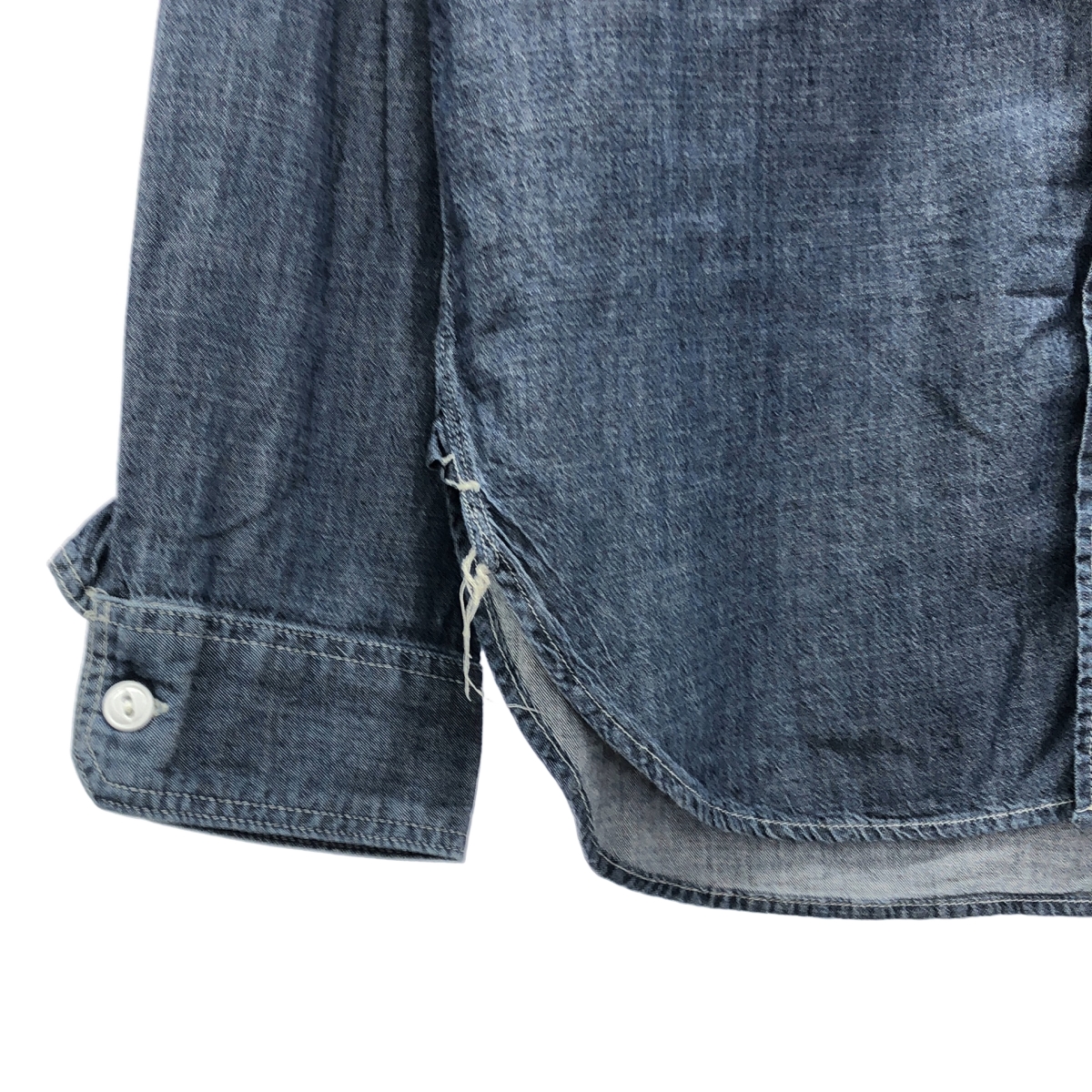 Engineered Garments / エンジニアドガーメンツ WORK SHIRT COTTON DENIM デニム ワークシャツ