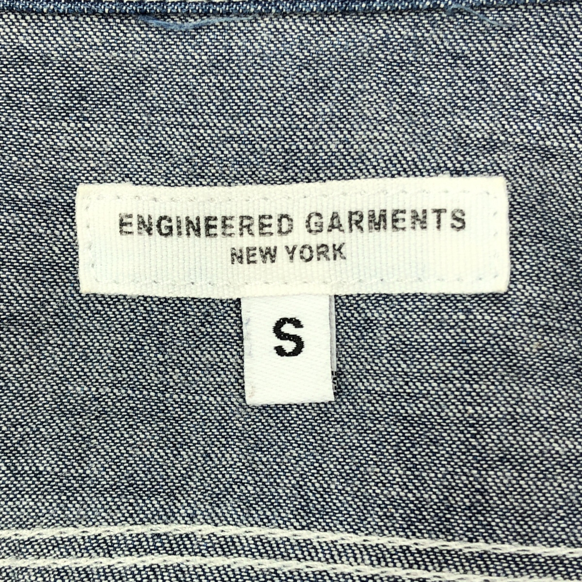 Engineered Garments / エンジニアドガーメンツ WORK SHIRT COTTON DENIM デニム ワークシャツ