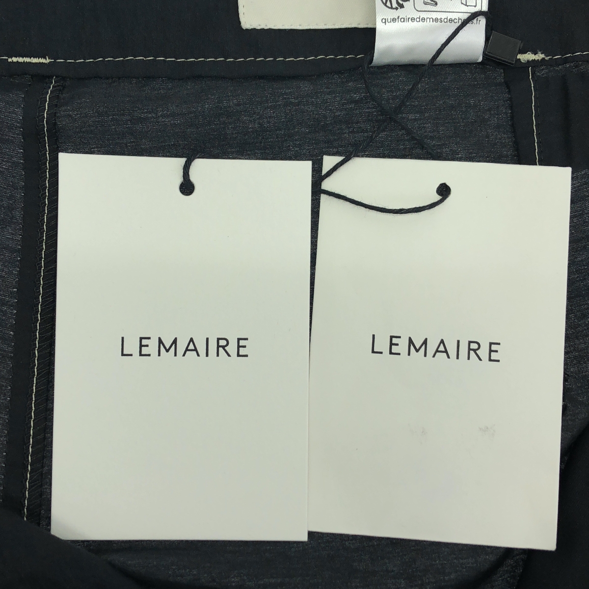 LEMAIRE / ルメール BELTED CARROT PANTS ベルテッド キャロット パンツ