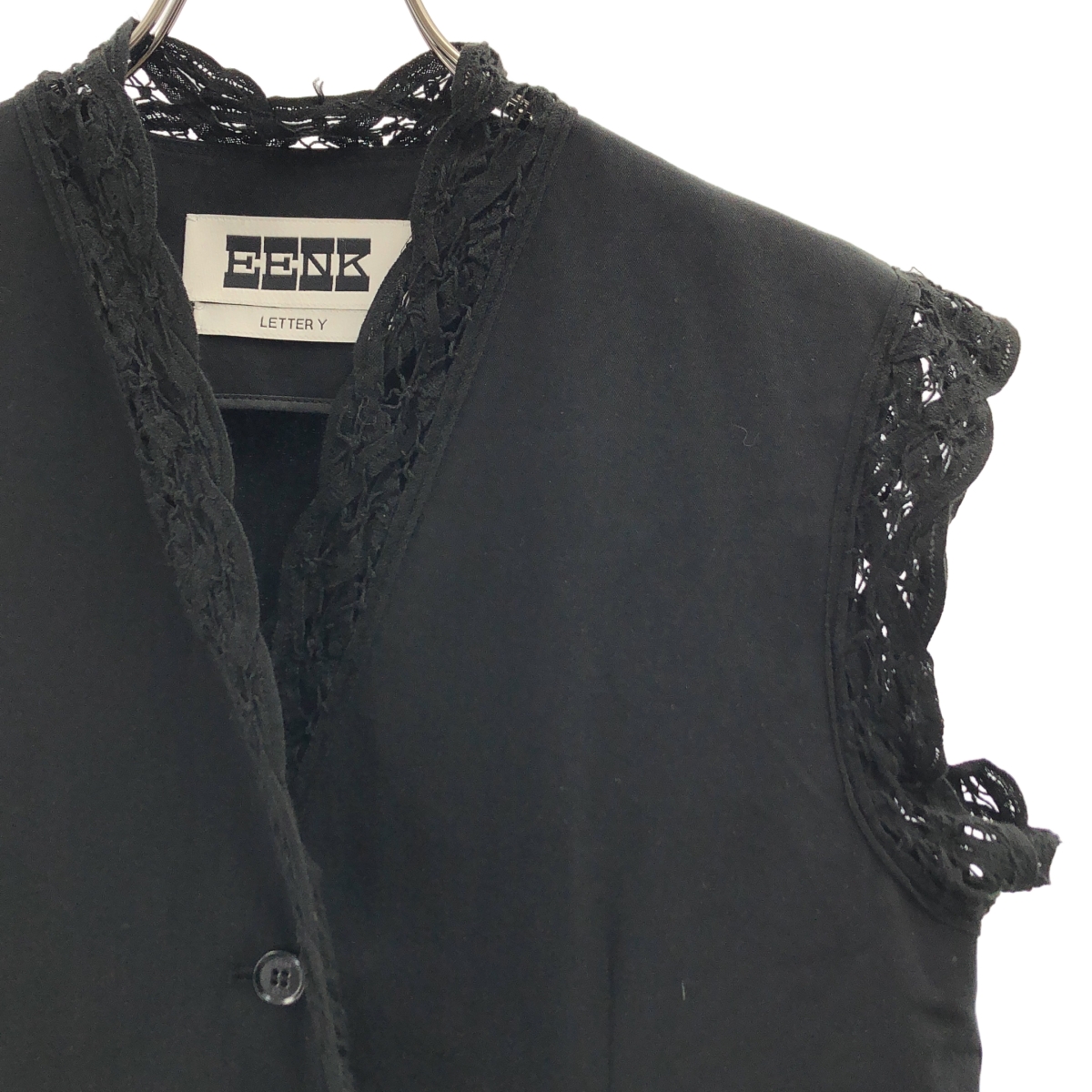 その他 YONITA Lace-trim Vest レース ベスト