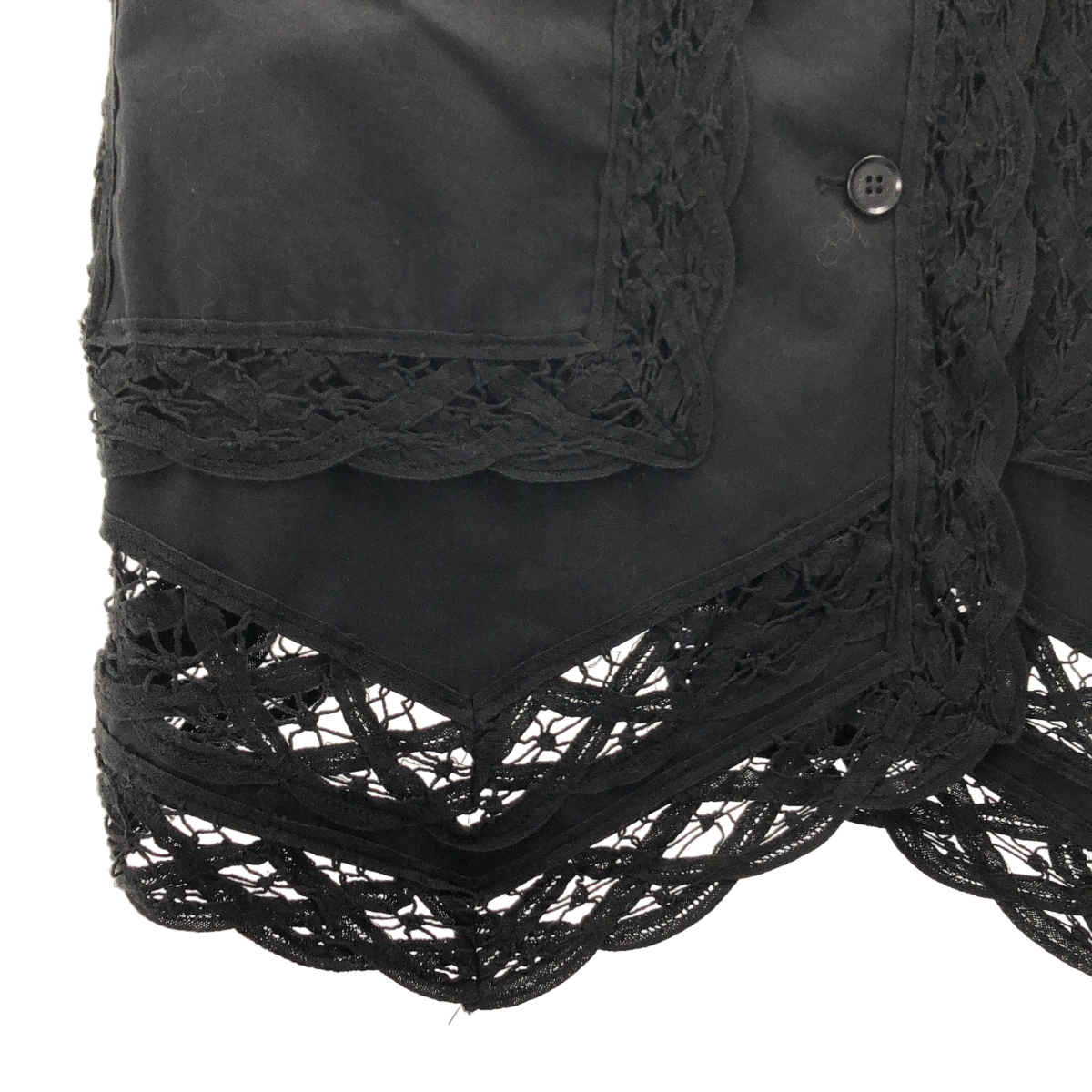 その他 YONITA Lace-trim Vest レース ベスト